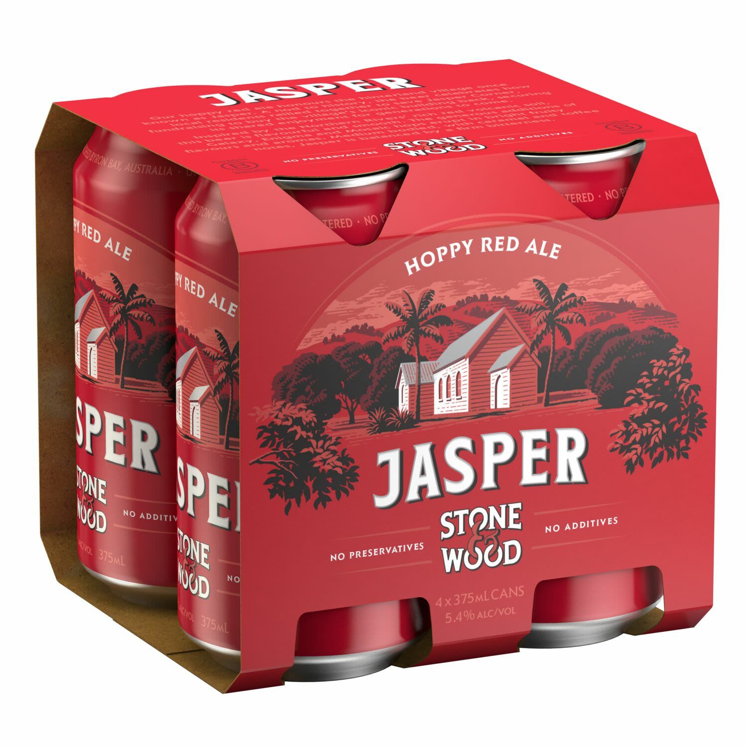 Stone & Wood Jasper Ale Can 375mL 4 Pack