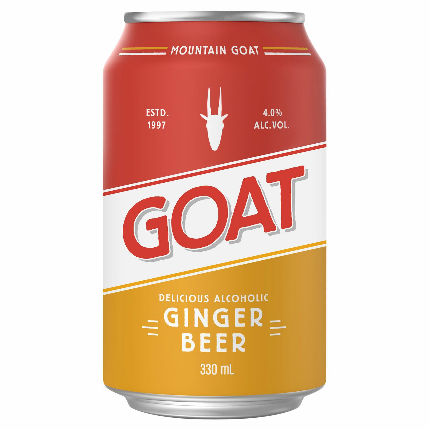 Mountain Goat GOAT Delicious Ginger Beer 4.0% 330mL