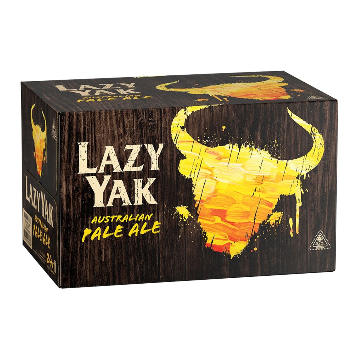 Yak Ales Lazy Yak Session Pale Ale bottle 345mL 24 Pack