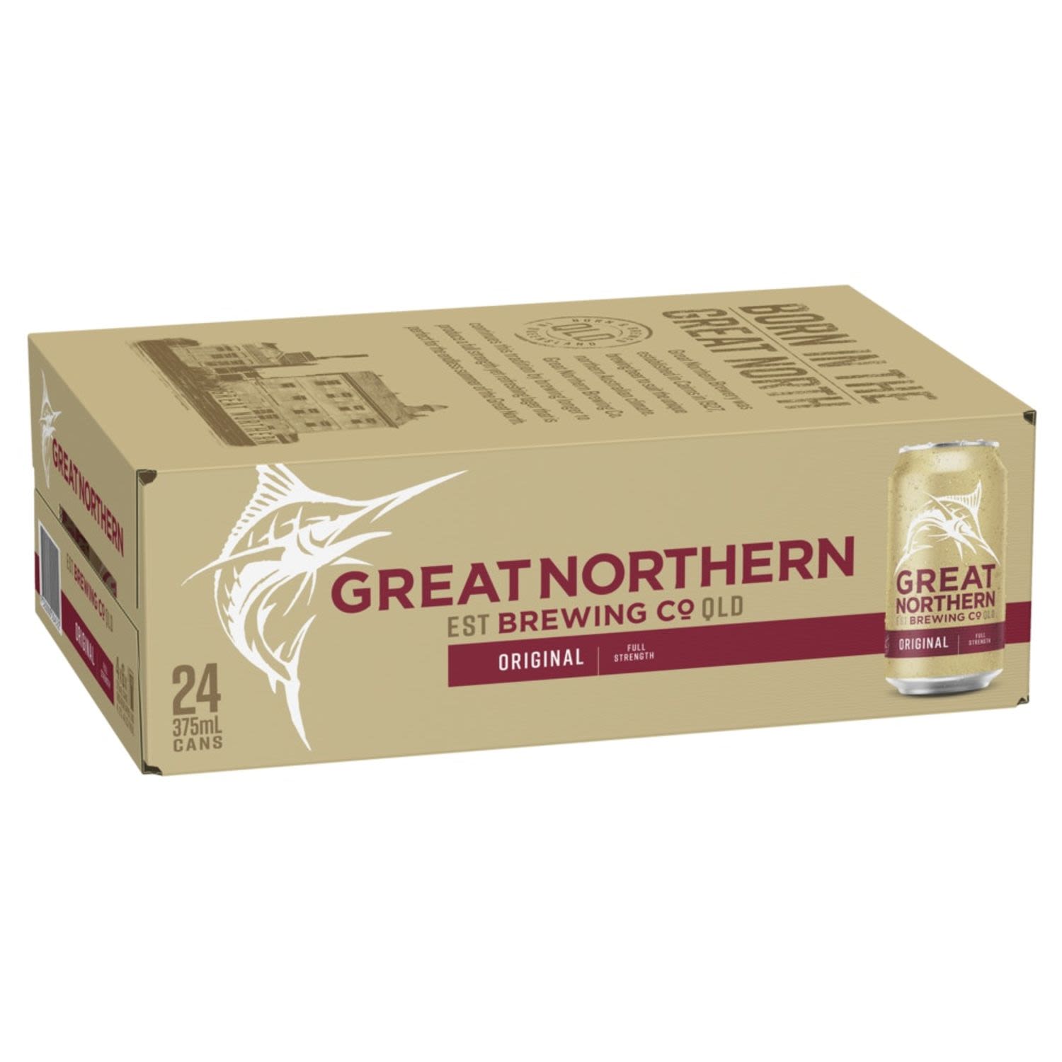 Great Northern Original Lager Can 375mL 24 Pack