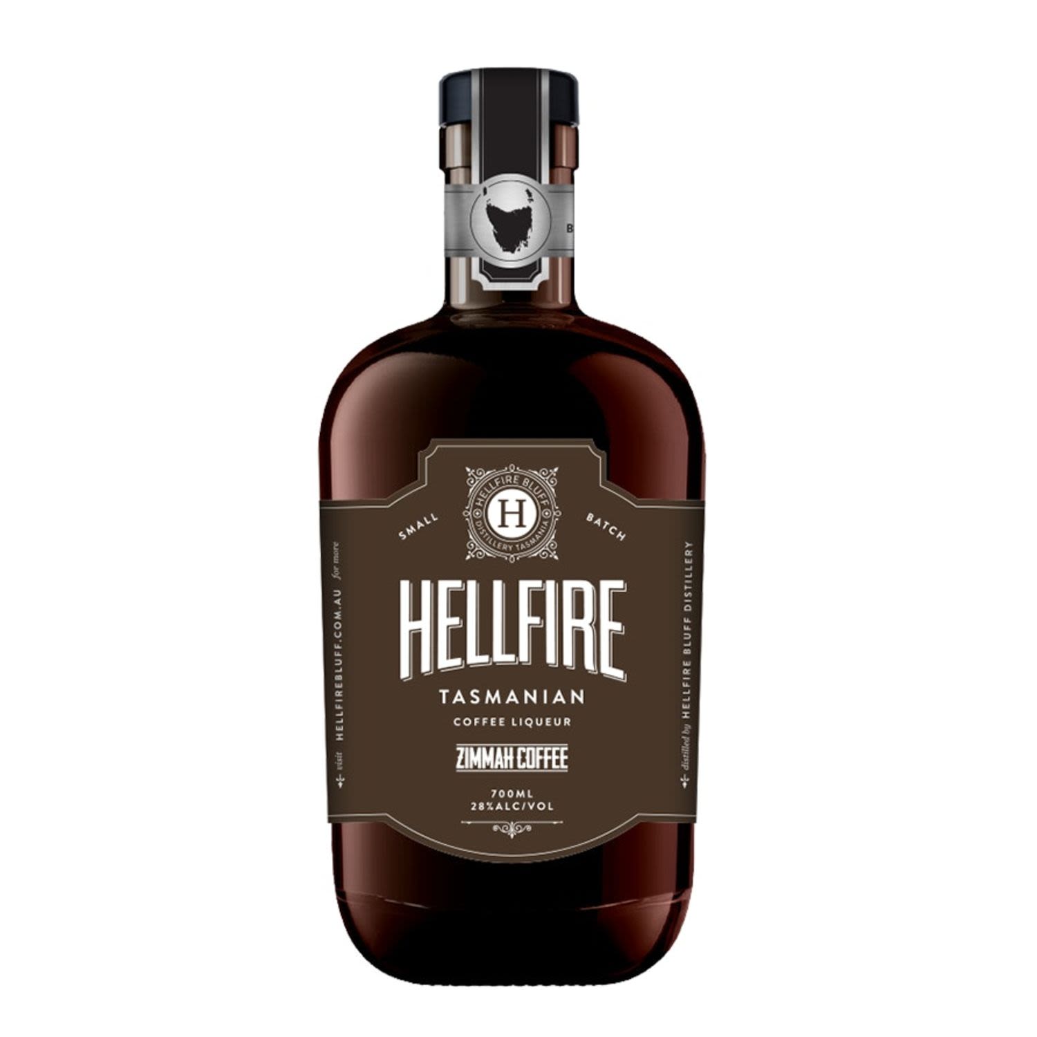 Hellfire Tasmanian Coffee Liqueur 700mL Bottle