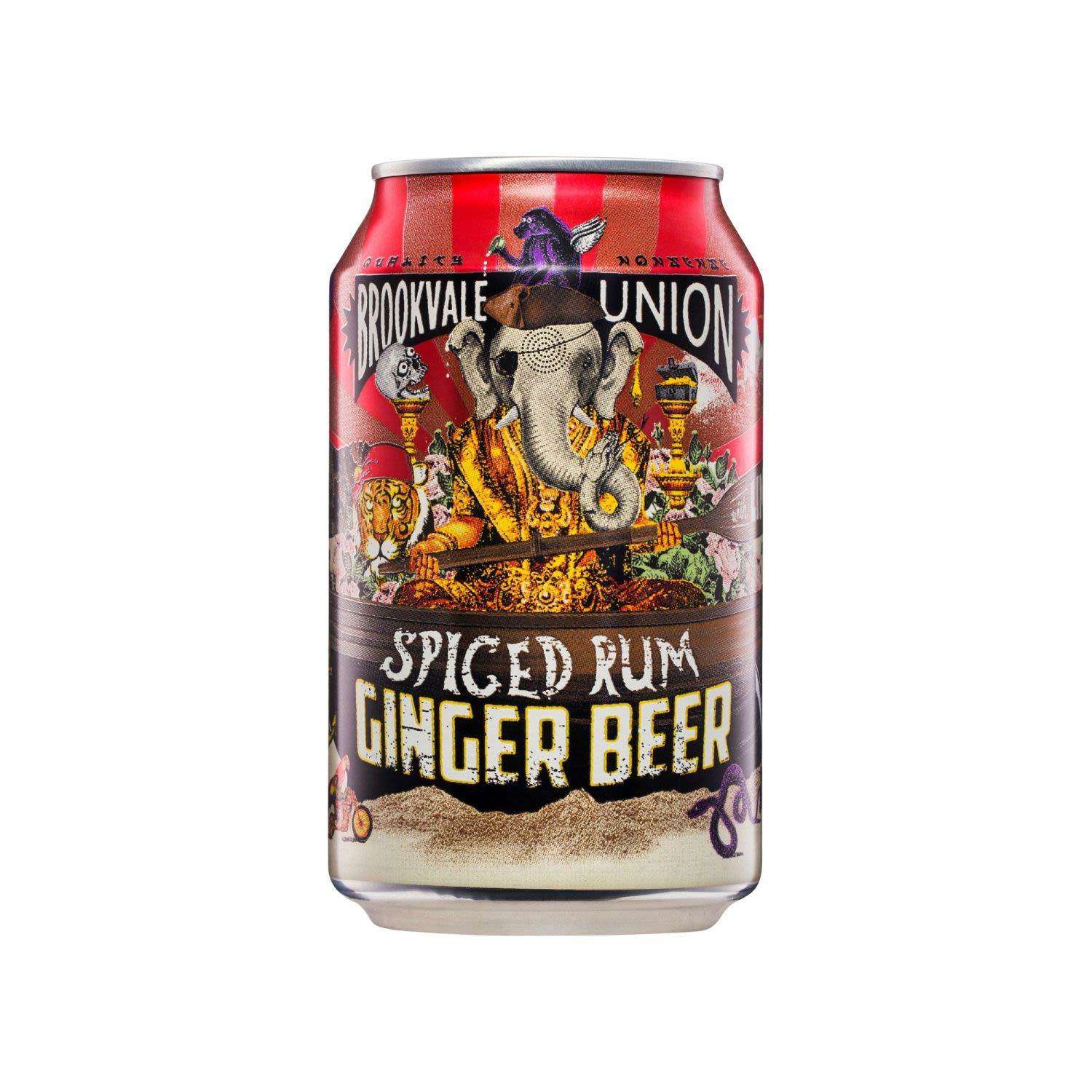 Brookvale Union Spiced Rum & Ginger Beer Can 330mL