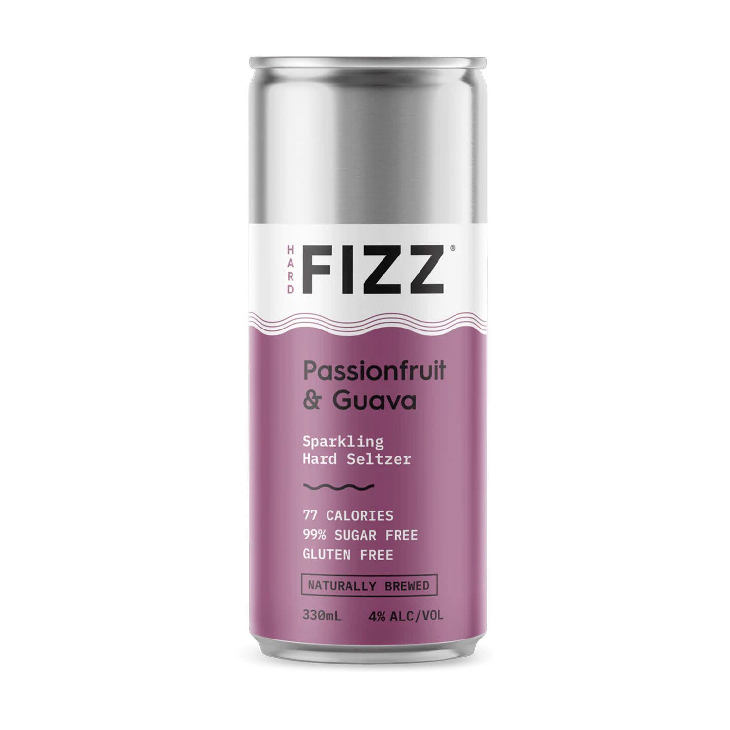 Hard Fizz Passionfruit & Guava Can 330mL 4 Pack