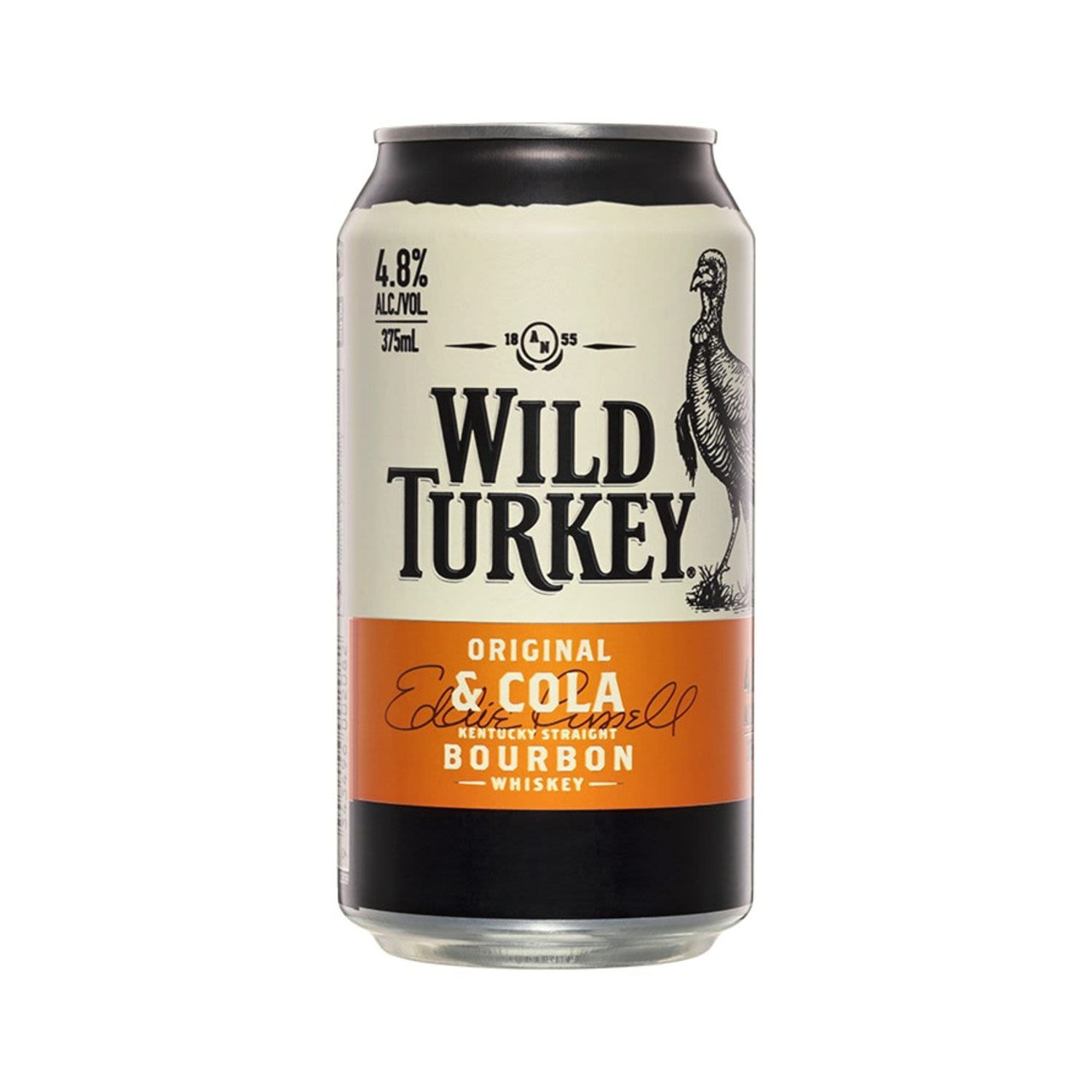 Wild Turkey & Cola Can 375mL
