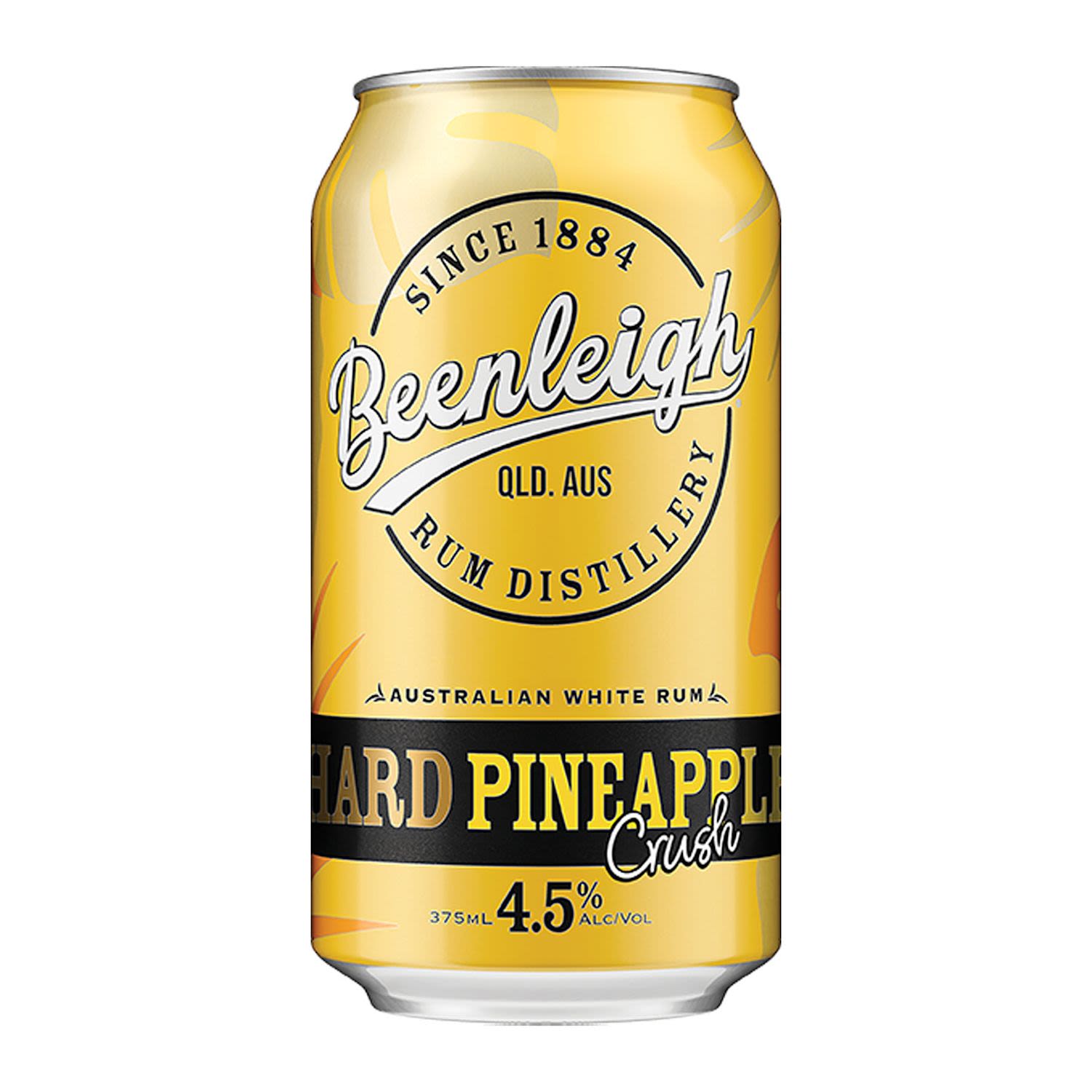 Beenleigh Pineapple 4.5% Can 375mL 10 Pack