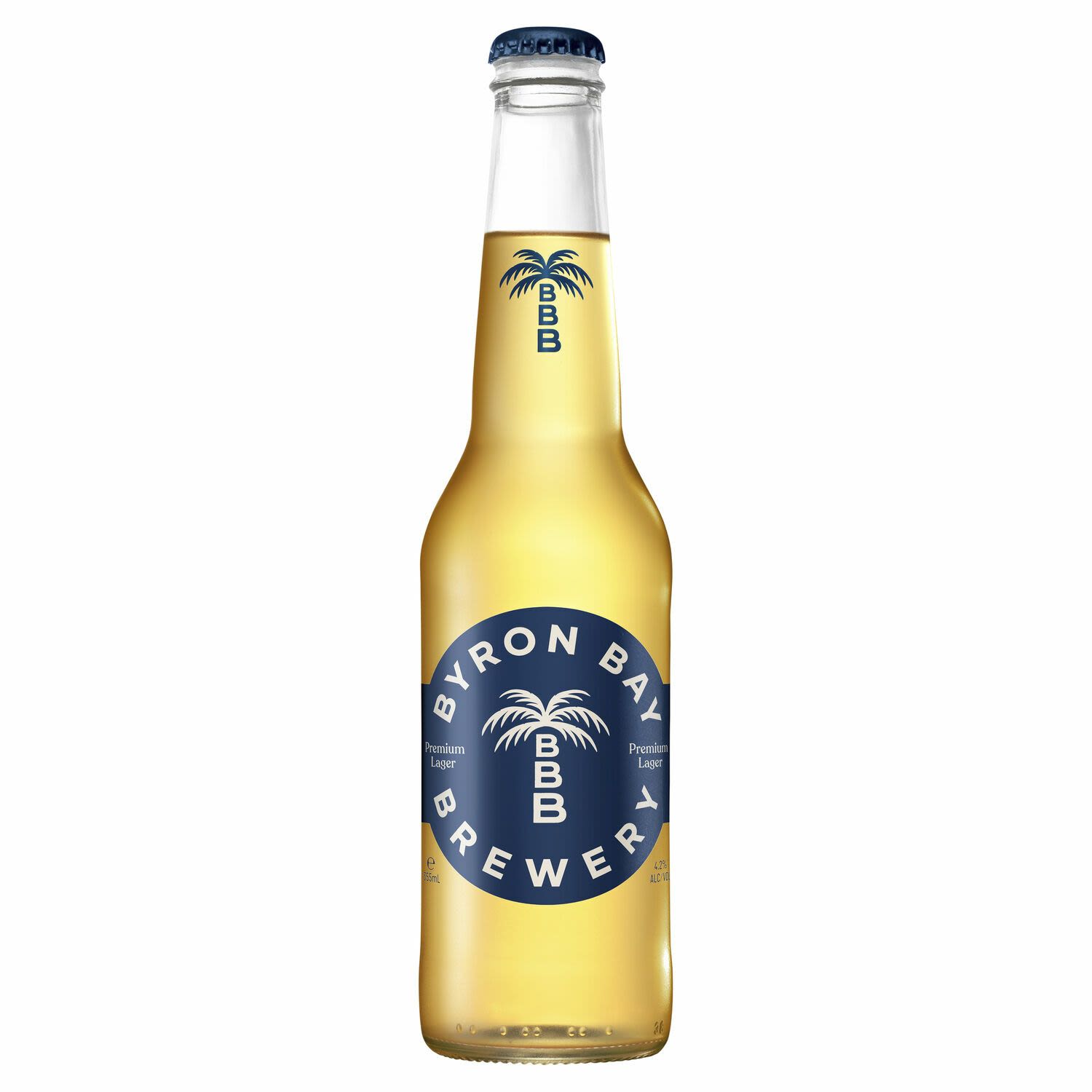 Byron Bay Brewery Premium Lager Bottle 355mL