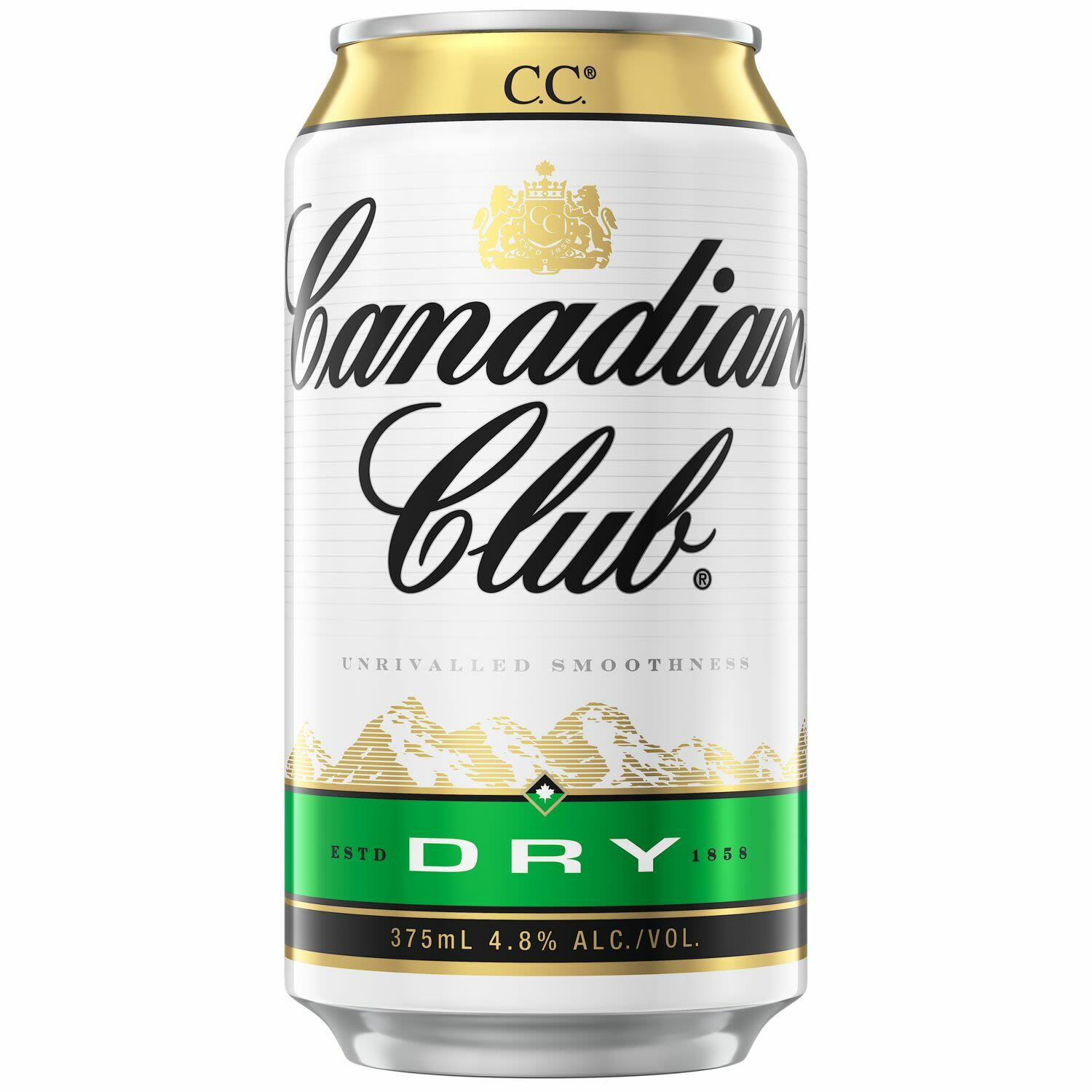 Canadian Club & Dry Can 375mL