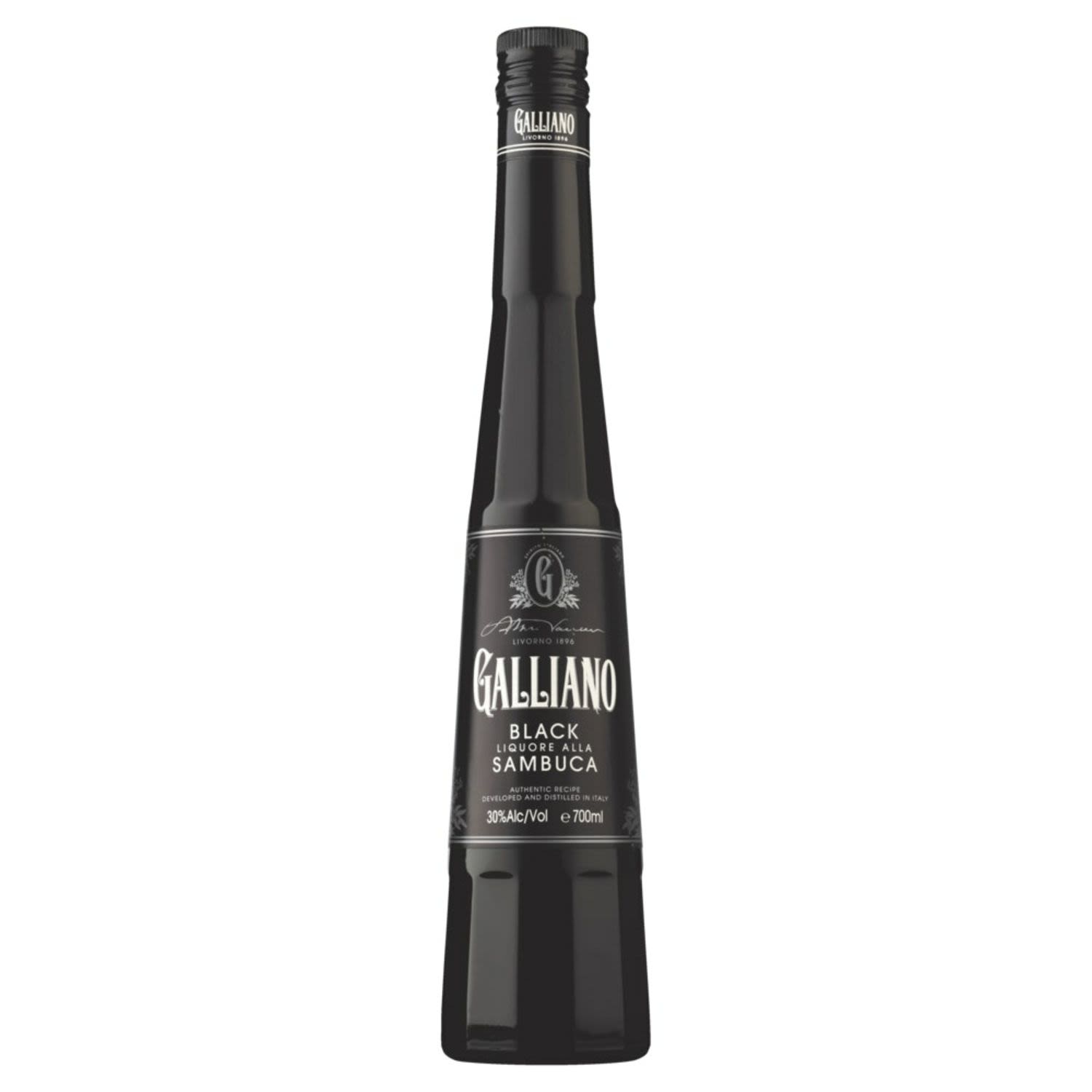 Galliano Black Sambuca 700mL Bottle
