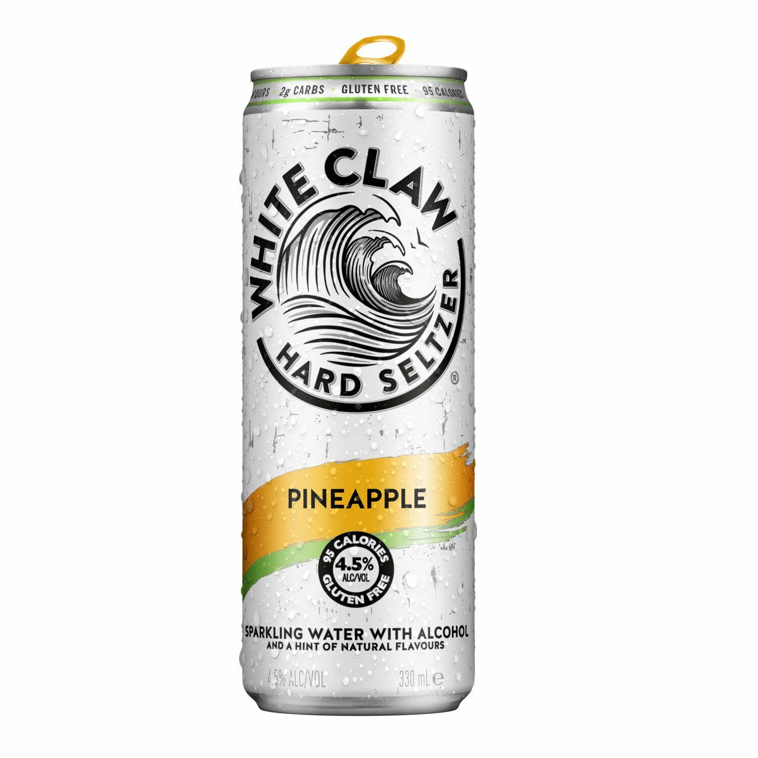 White Claw Hard Seltzer Pineapple Can 330mL