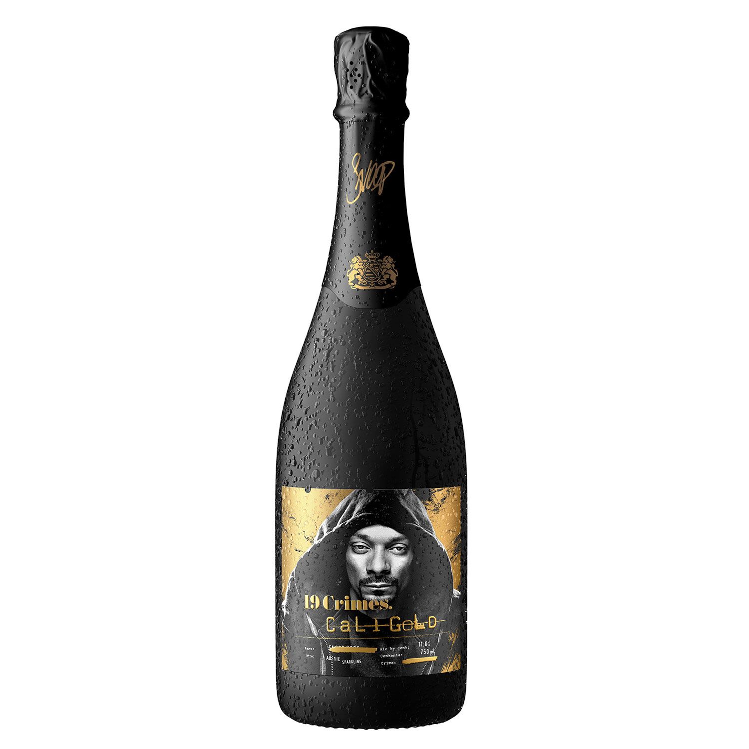 19 Crimes Snoop Cali Gold Aussie Sparkling 750mL Bottle