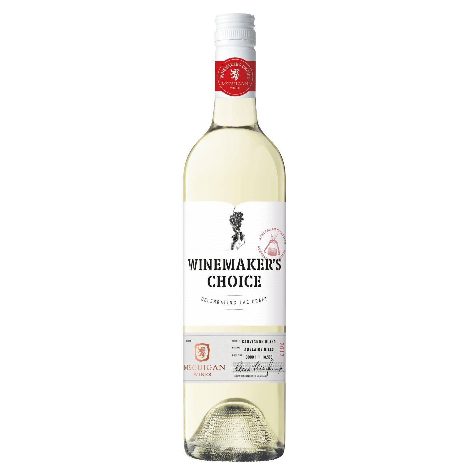 McGuigan Winemakers Choice Sauvignon Blanc 750mL Bottle