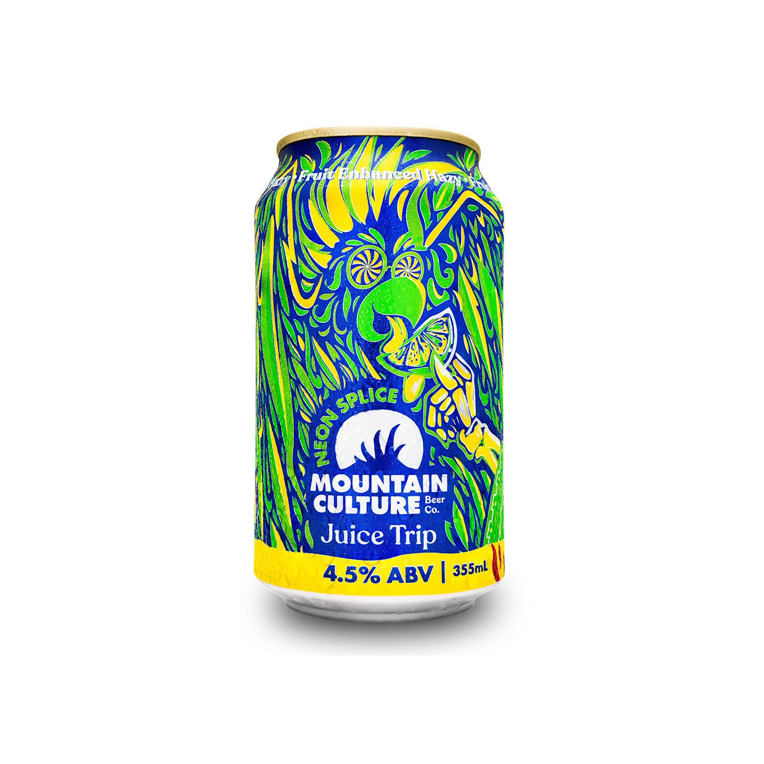 Mountain Culture Juice Trip Neon Splice 4.5% Can 355mL 16 Pack