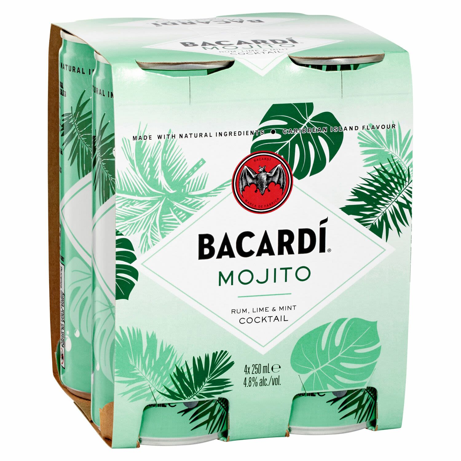 Bacardi Mojito Can 250mL 4 Pack