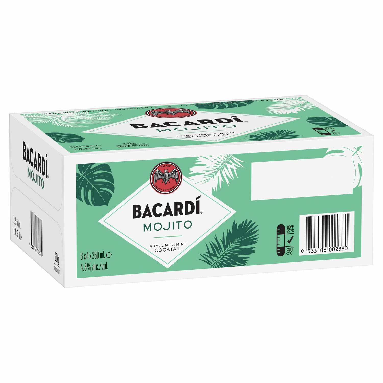 Bacardi Mojito Can 250mL 24 Pack