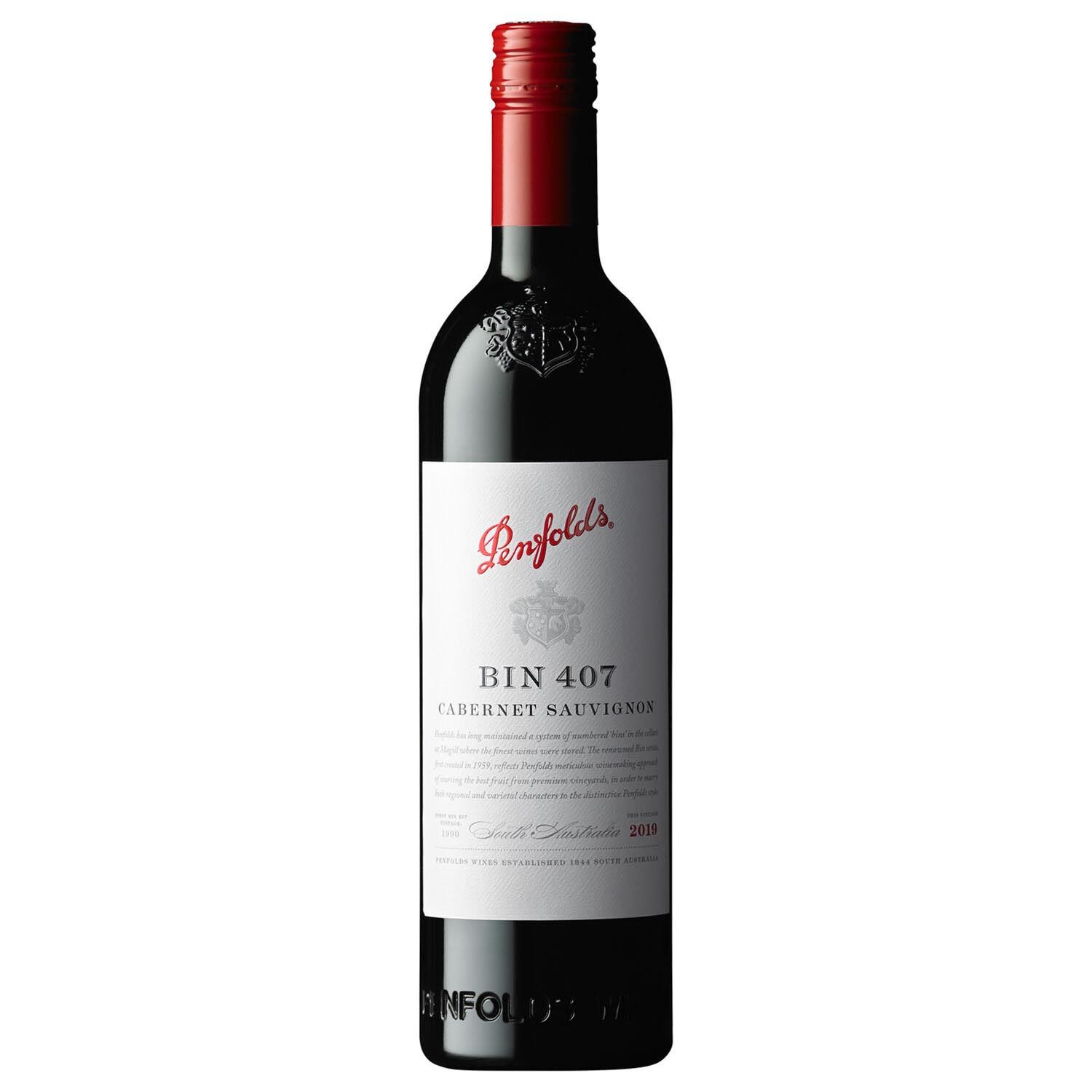 Penfolds Bin 407 Cabernet Sauvignon750mL Bottle