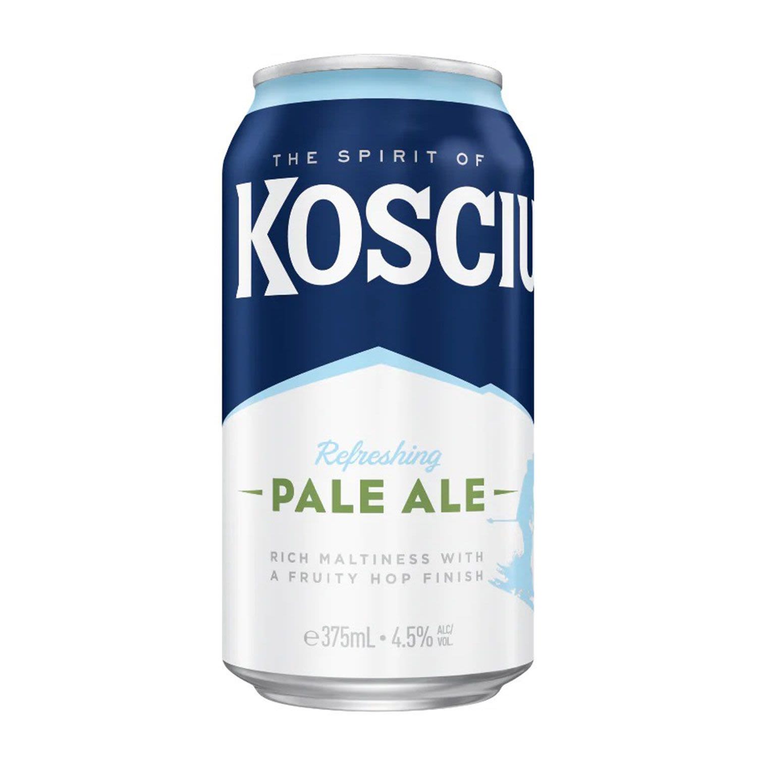 Kosciuszko Pale Ale Can 375mL 4 Pack