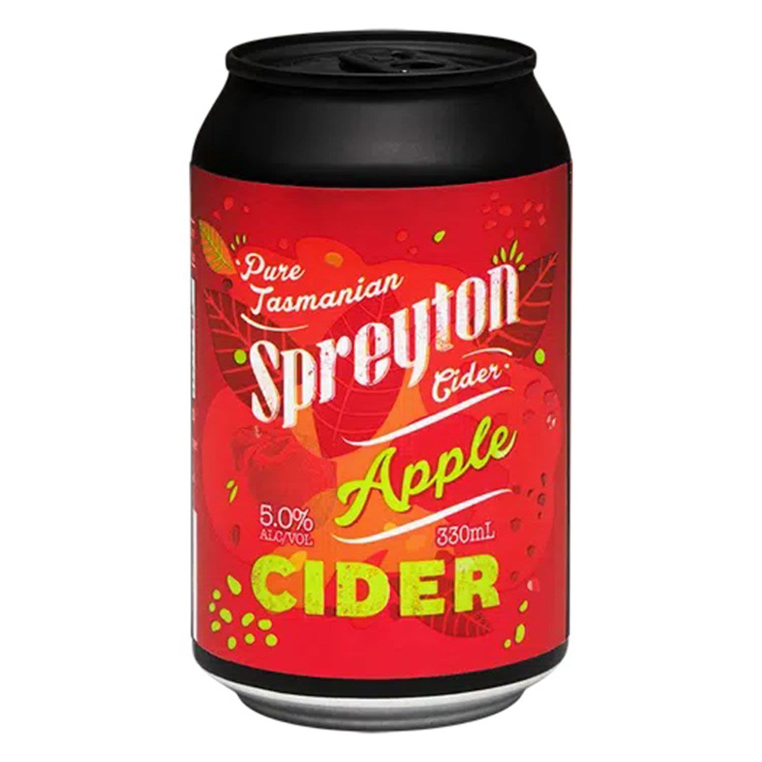 Spreyton Apple Cider Can 330mL 16 Pack