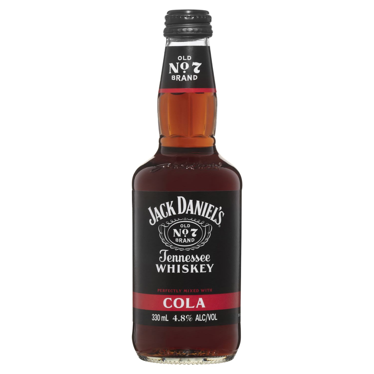 Jack Daniel's & Cola Bottle 330mL 