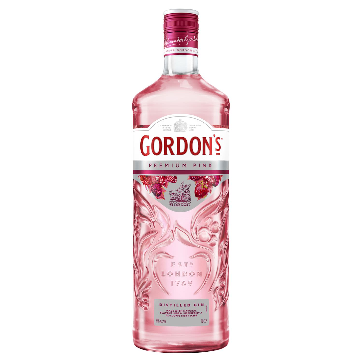 Gordon's Pink Gin 1L Bottle