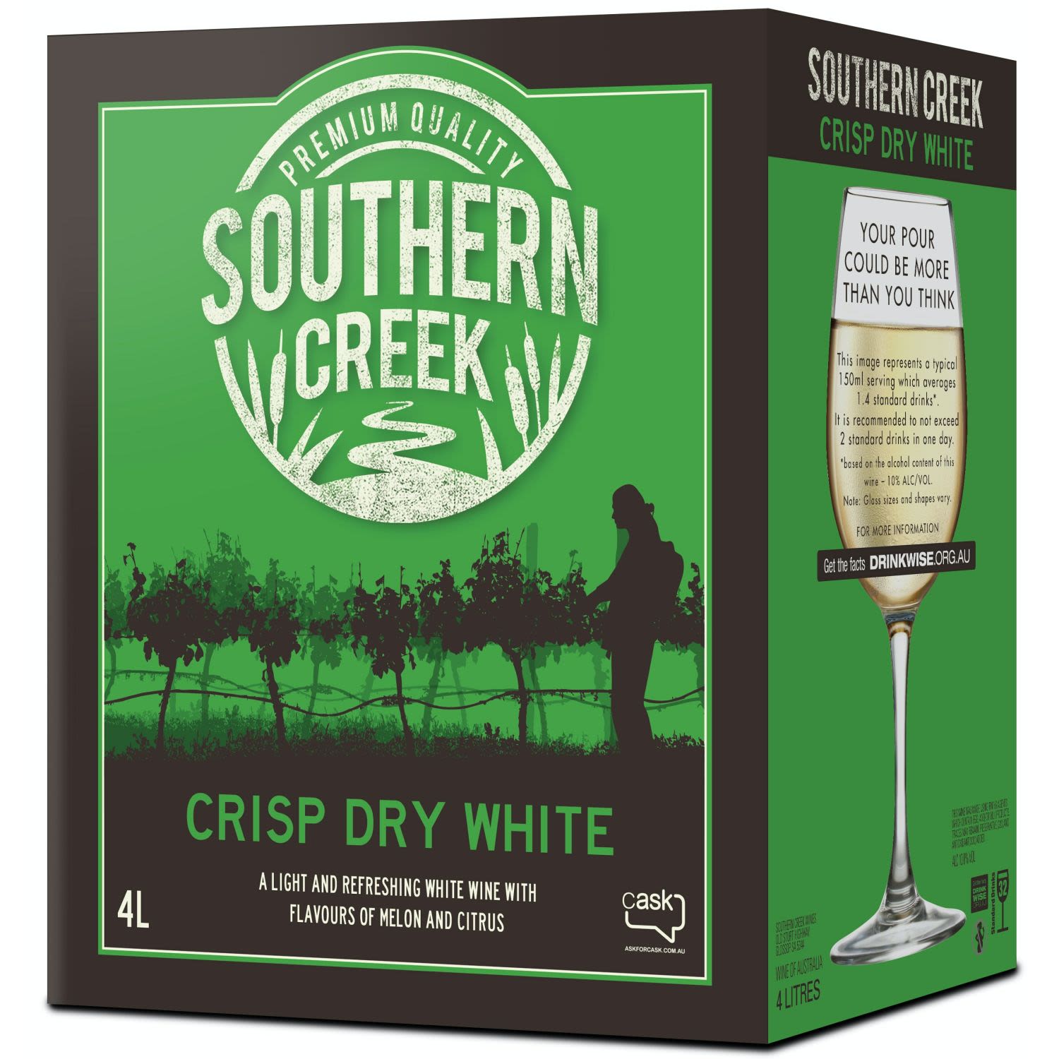 Southern Creek Classic Dry White Cask 4L