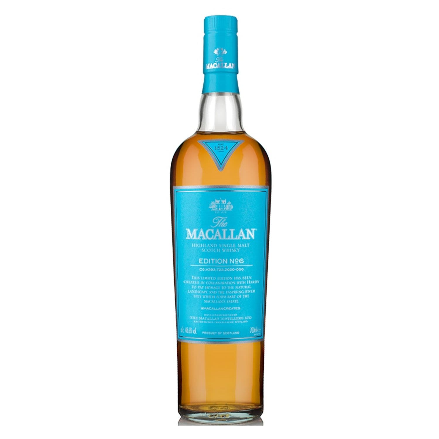 Macallan Edition No 6 Single Malt Scotch Whisky 700mL Bottle