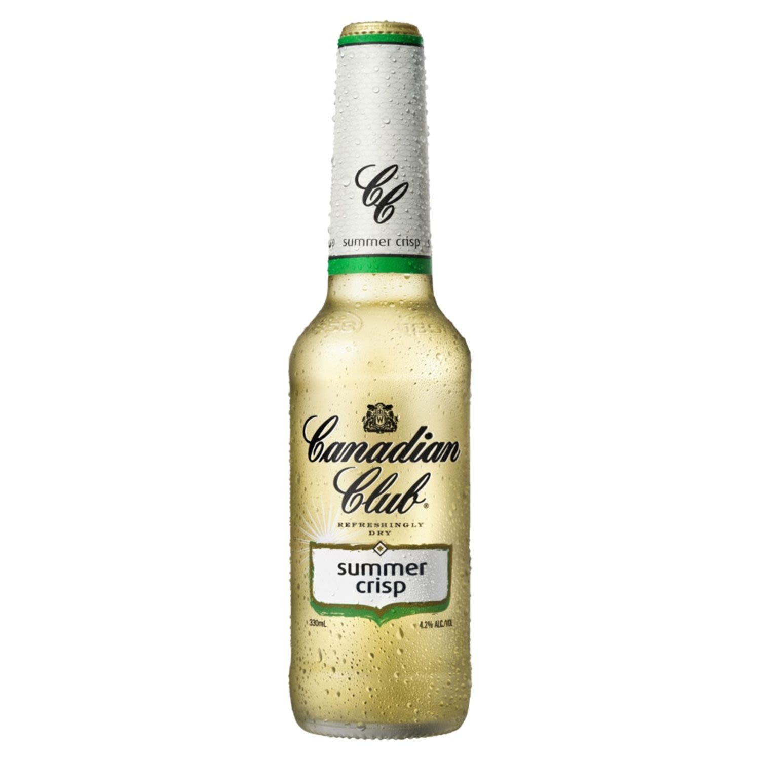 Canadian Club Summer Crisp Bottle 330mL
