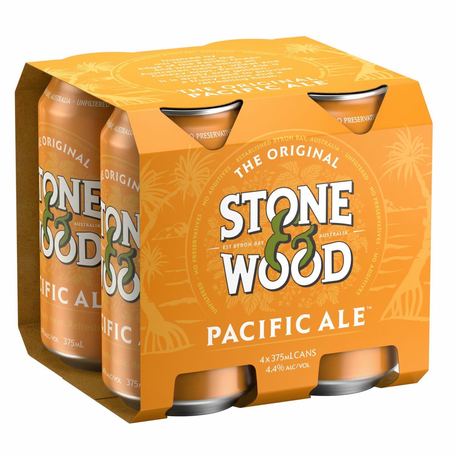 Stone & Wood Pacific Ale Can 375mL 4 Pack