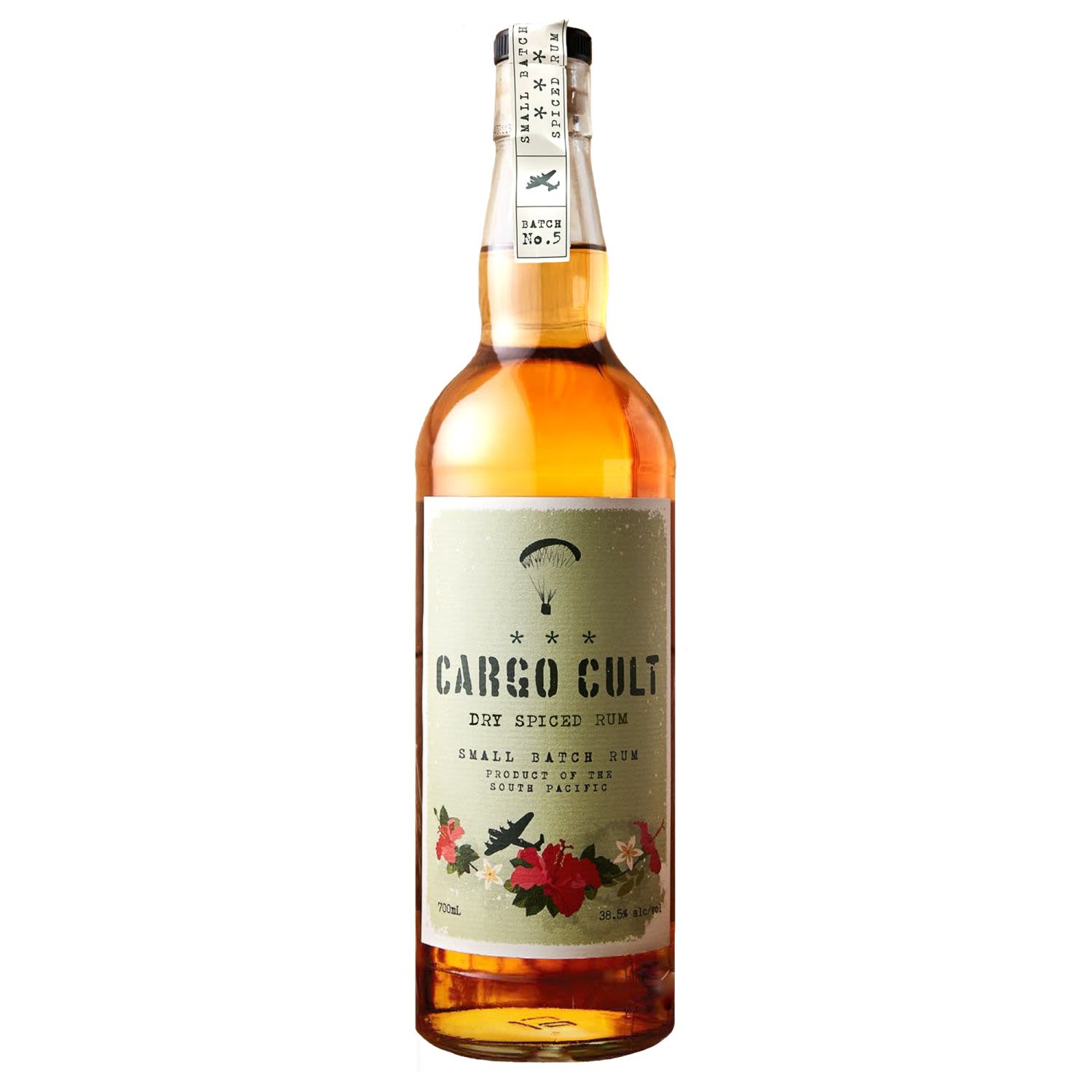 Cargo Cult Cargo Cult Spiced Rum 700mL Bottle