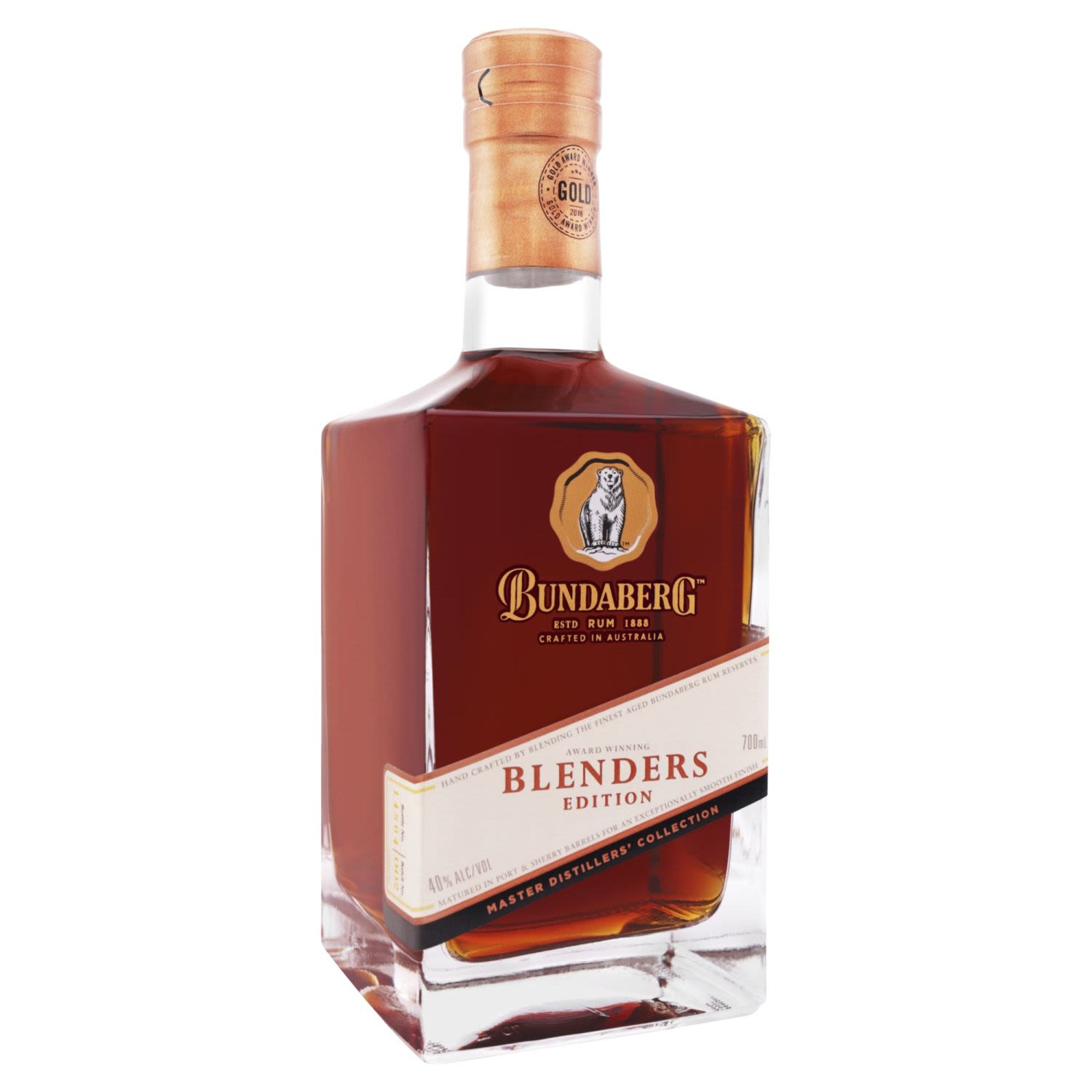 Bundaberg Rum Master Distillers Blenders Edition 700mL Bottle
