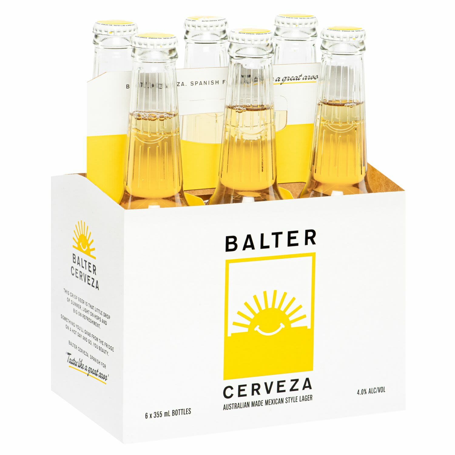 Balter Cerveza Bottle 355mL 6 Pack