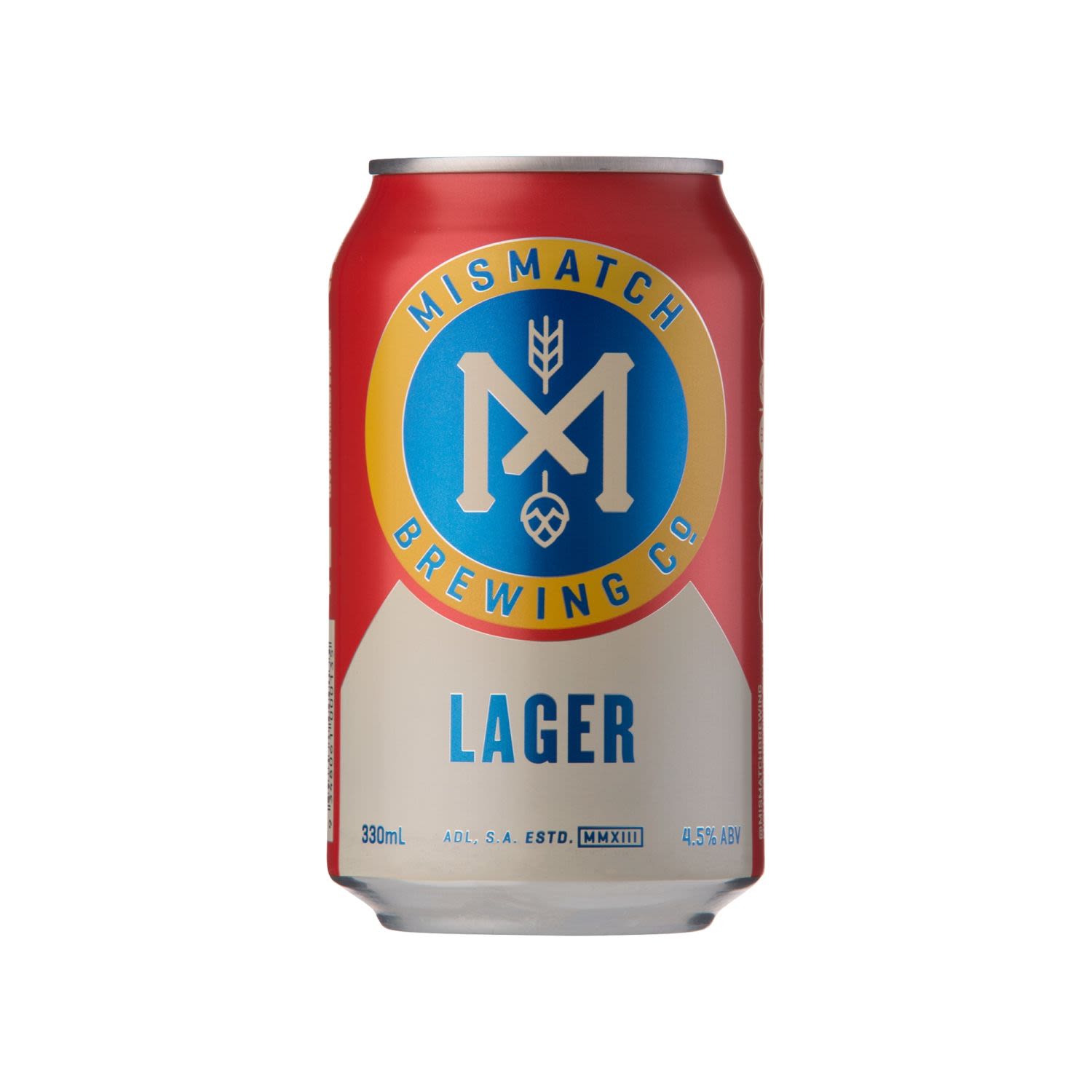 Mismatch Brewing Co. Lager 330mL Can