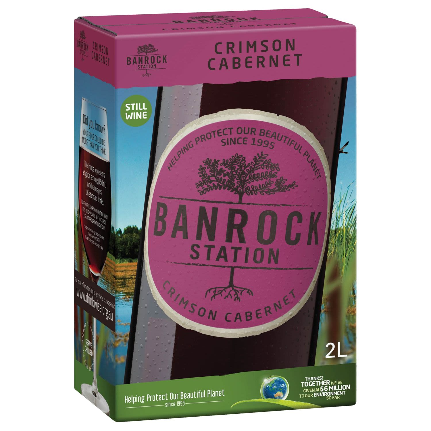 Banrock Station Crimson Cabernet 2L Cask