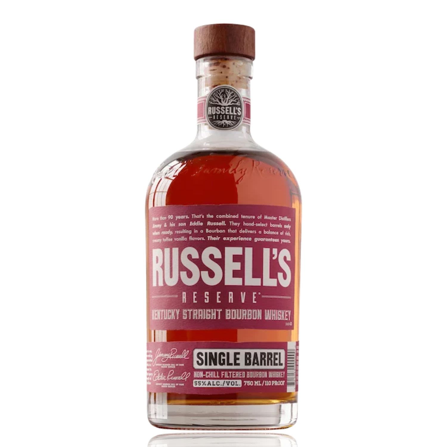 Russell's Reserve Single Barrel Bourbon 750mL Bottle