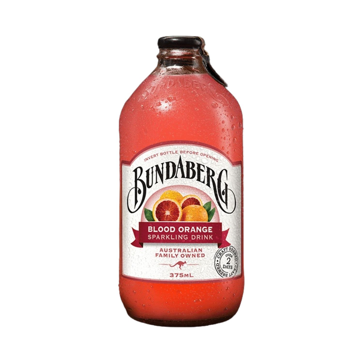 Bundaberg Blood Orange Bottle 375mL 4 Pack