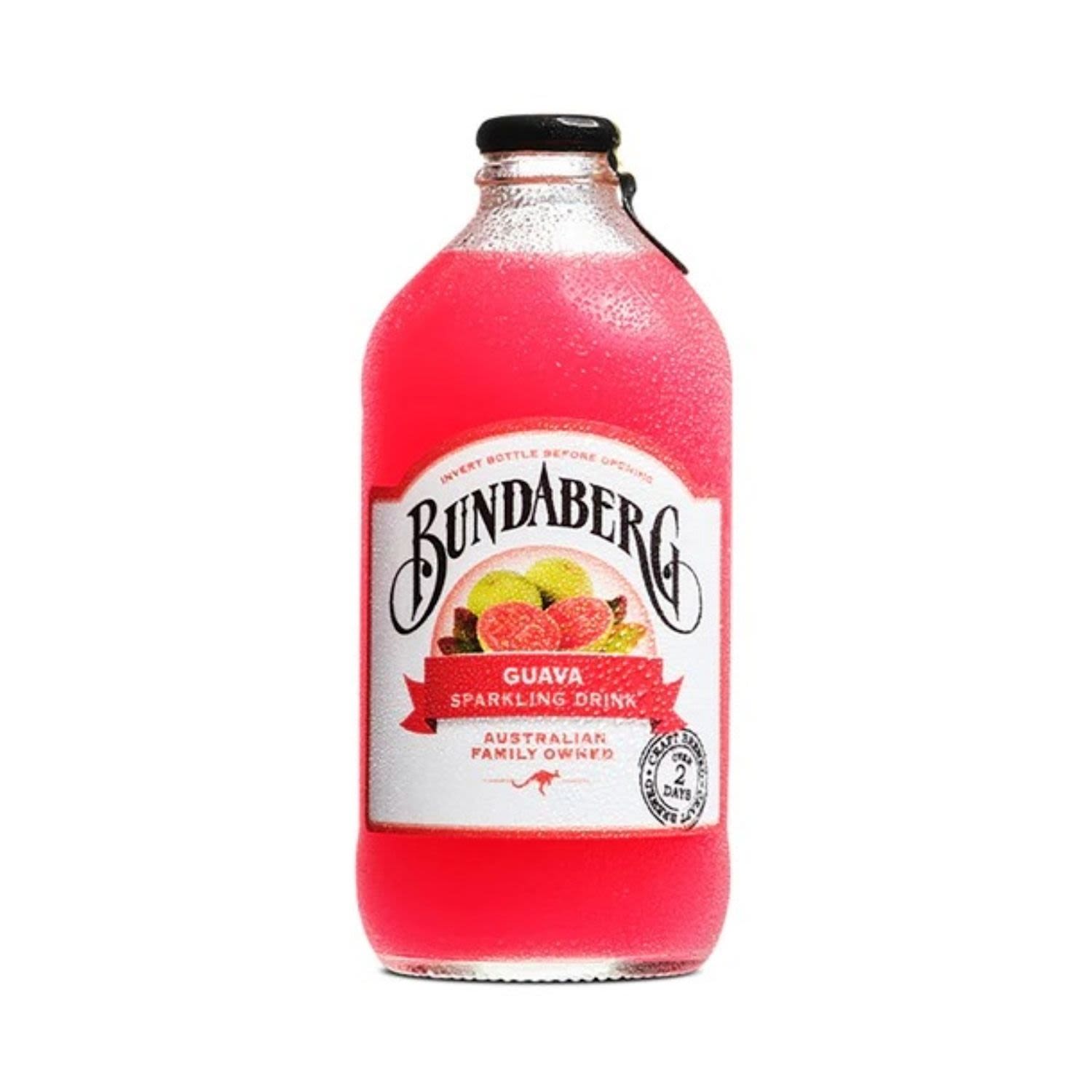 Bundaberg Guava Bottle 375mL 4 Pack