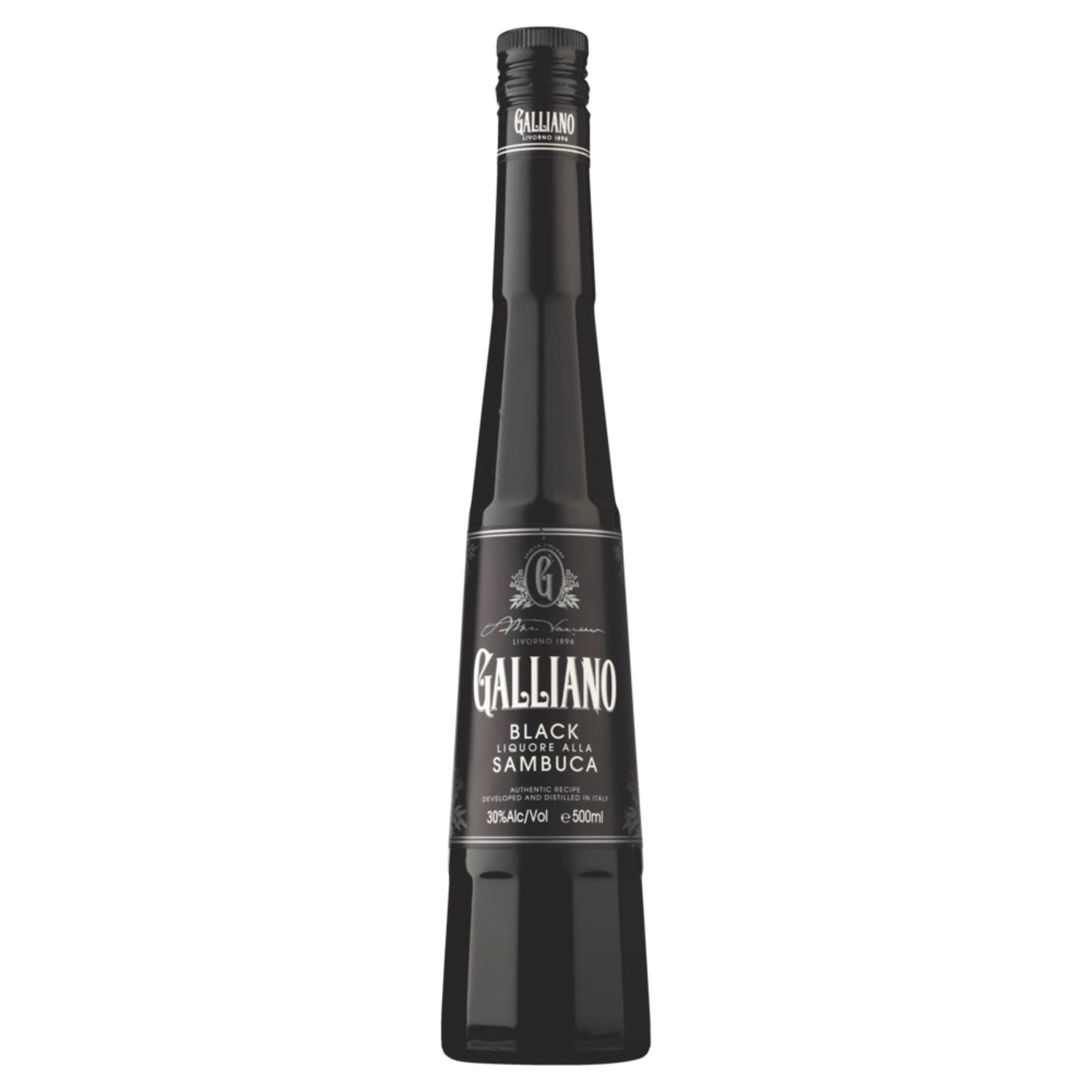 Galliano Black Sambuca 500mL Bottle