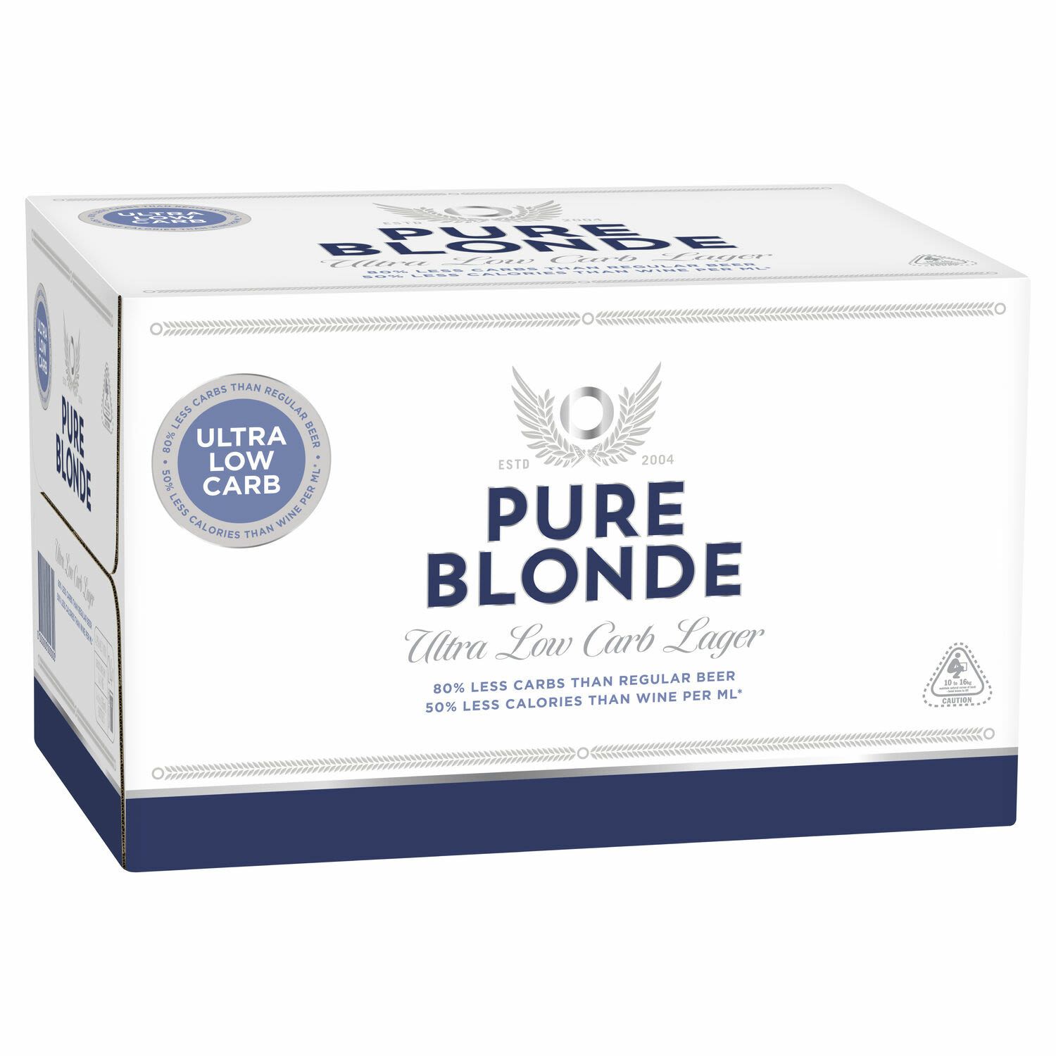 Australia's leading low carbohydrate beer and for obvious reasons. Pure Blonde is a crisp, clean, easy drinking beer that delivers refreshment while looking after the waistline.<br /> <br />Alcohol Volume: 4.60%<br /><br />Pack Format: 24 Pack<br /><br />Standard Drinks: 1.3<br /><br />Pack Type: Bottle<br /><br />Country of Origin: Australia<br />