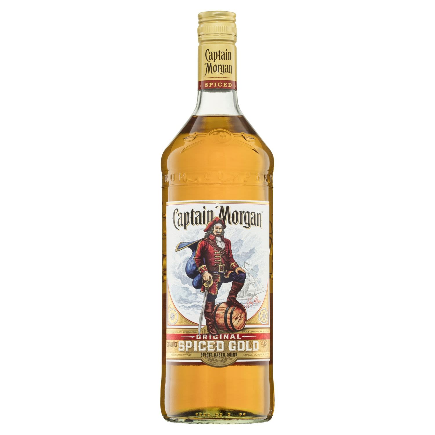 Captain Morgan Original Spiced Gold 1L Bottle (GL)