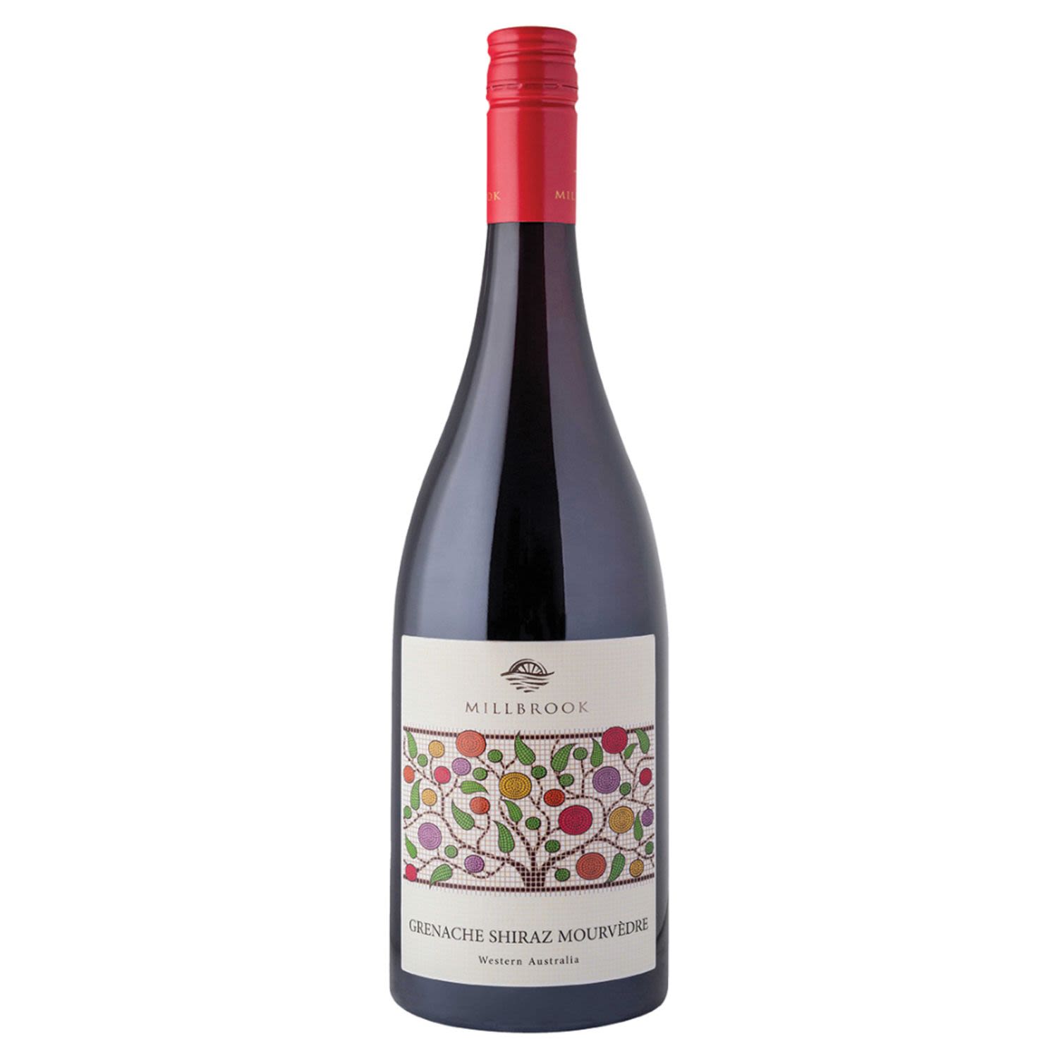 Millbrook Regional Grenache Shiraz Mataro 750mL Bottle