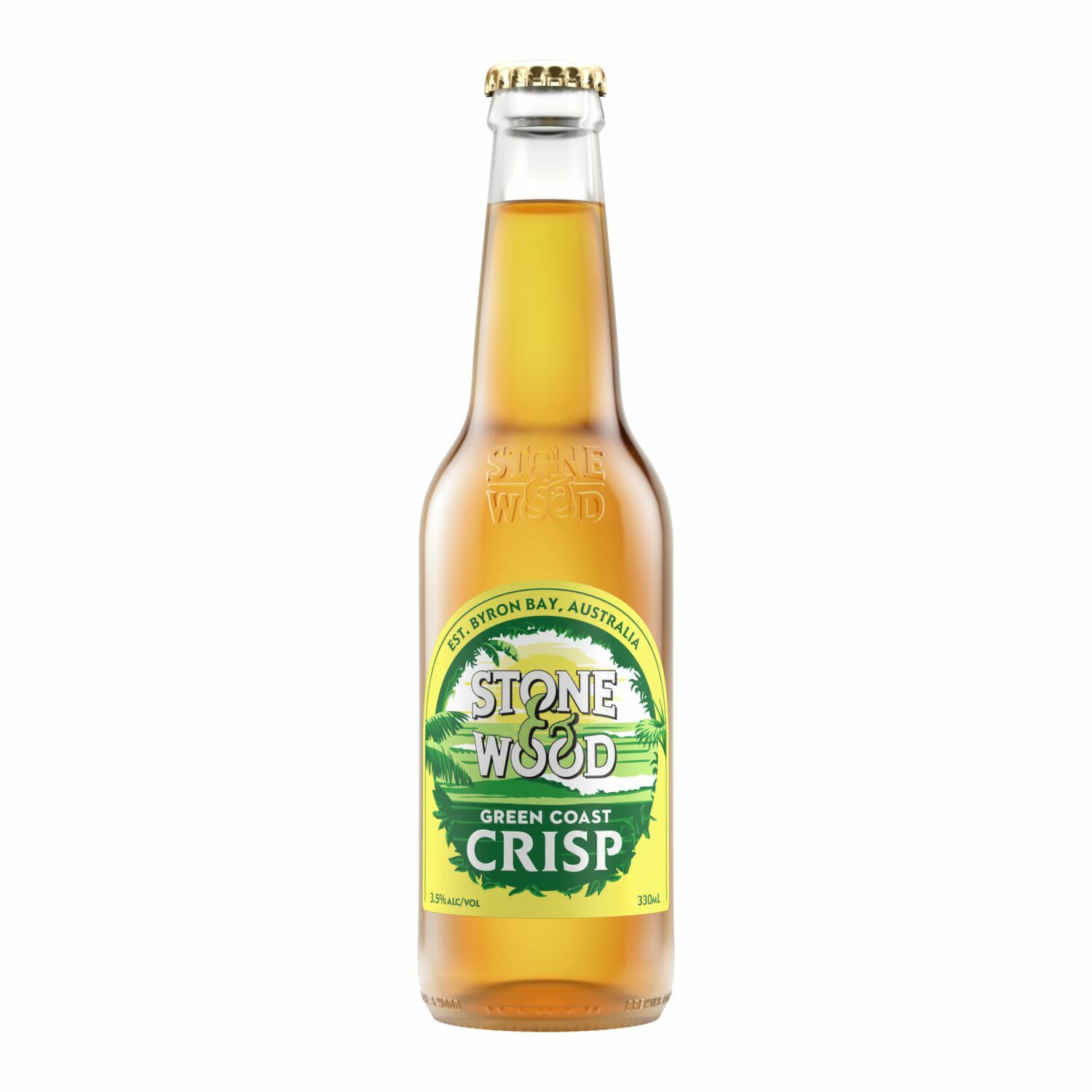 Stone & Wood Green Coast Crisp Mid Bottle 330mL