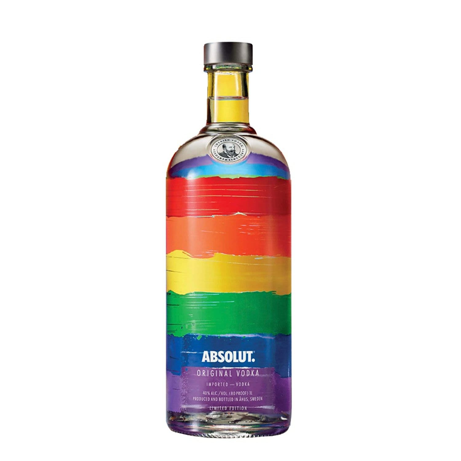 Absolut Vodka Rainbow Special Edition 700mL Bottle