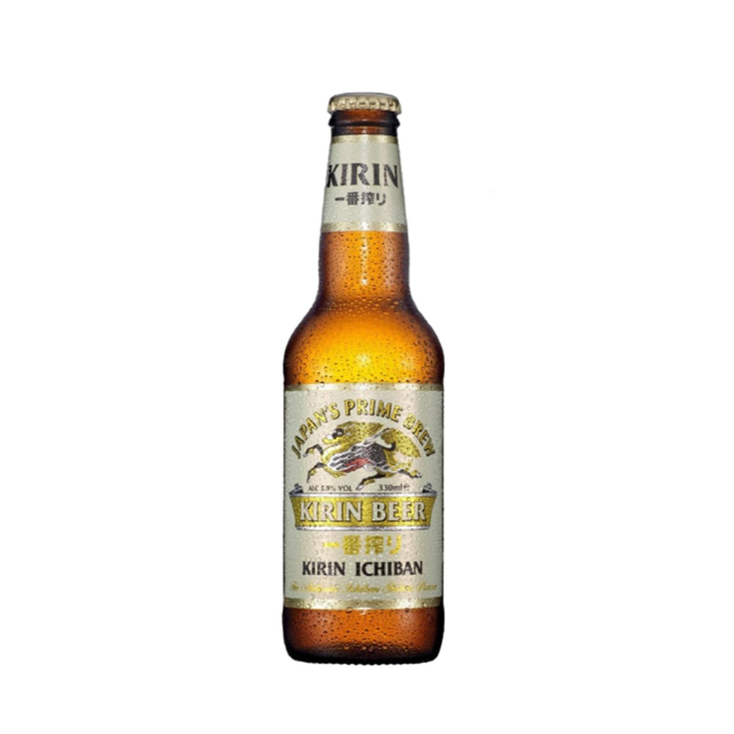 Kirin Ichiban Beer Bottle 330mL