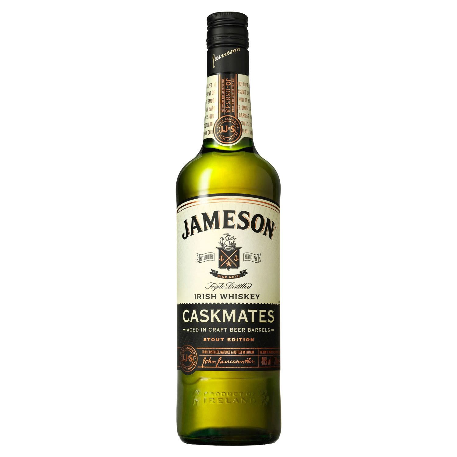 Jameson Caskmates Stout Edition Irish Whiskey 700mL Bottle