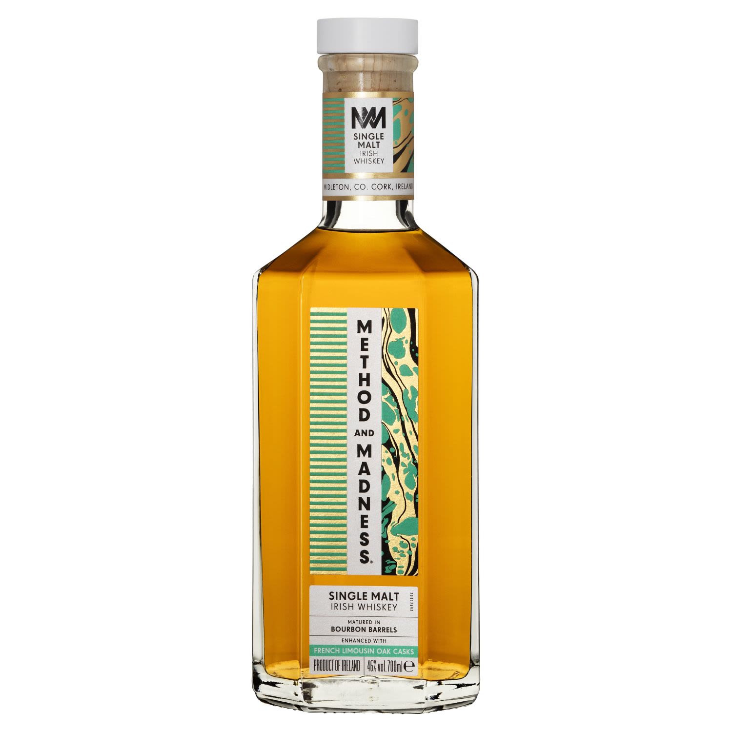 Method & Madness Single Malt Irish Whiskey 700mL Bottle