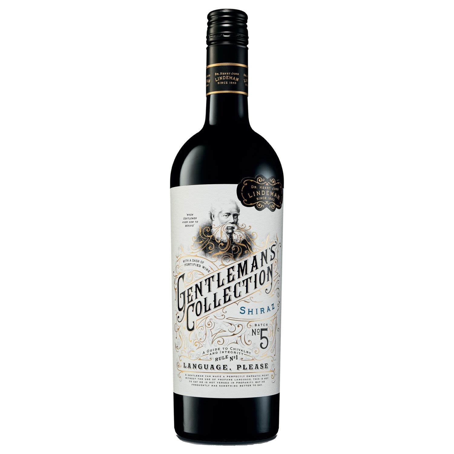 Lindeman's Gentleman's Collection Shiraz 750mL Bottle