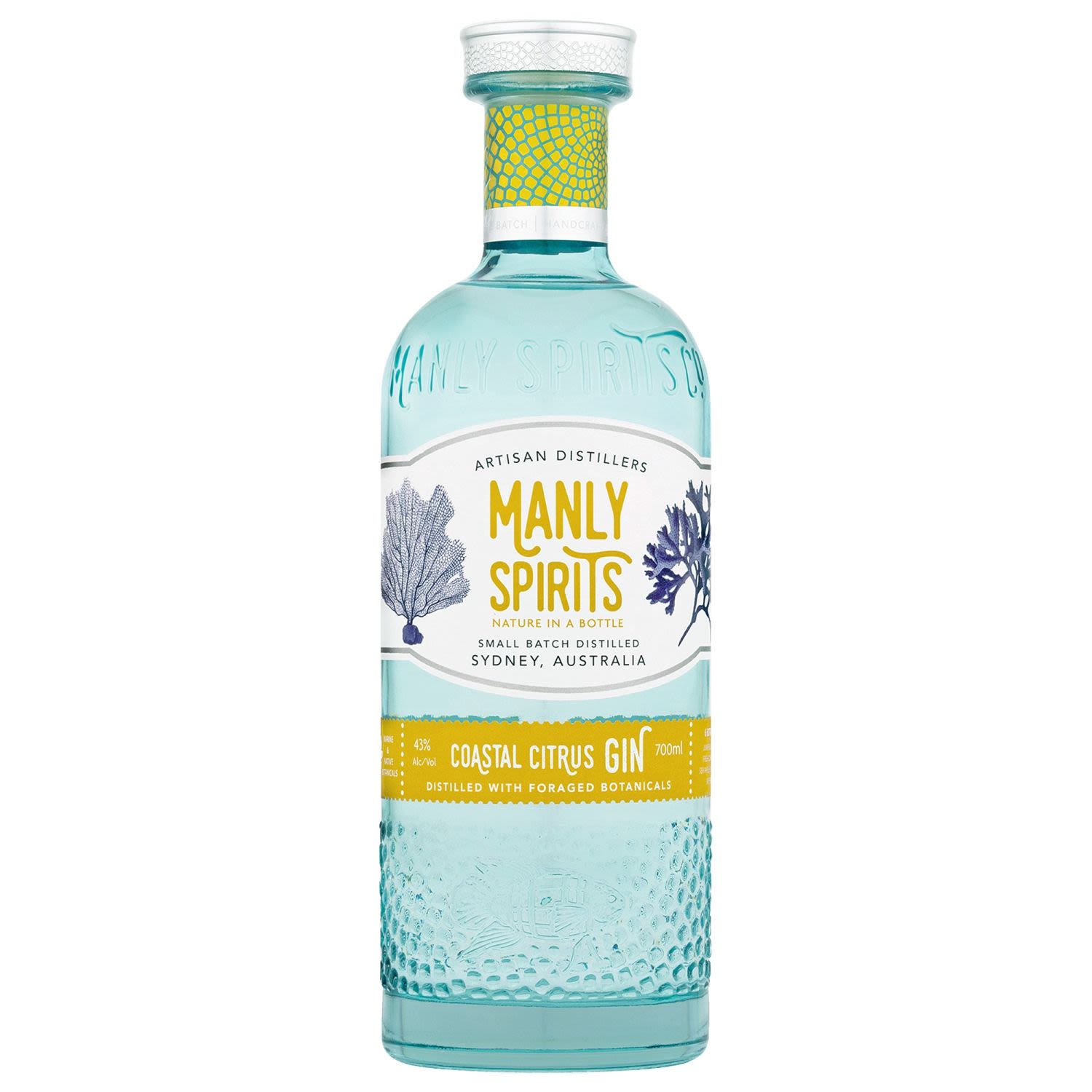 Manly Spirits Coastal Citrus Gin 700mL Bottle