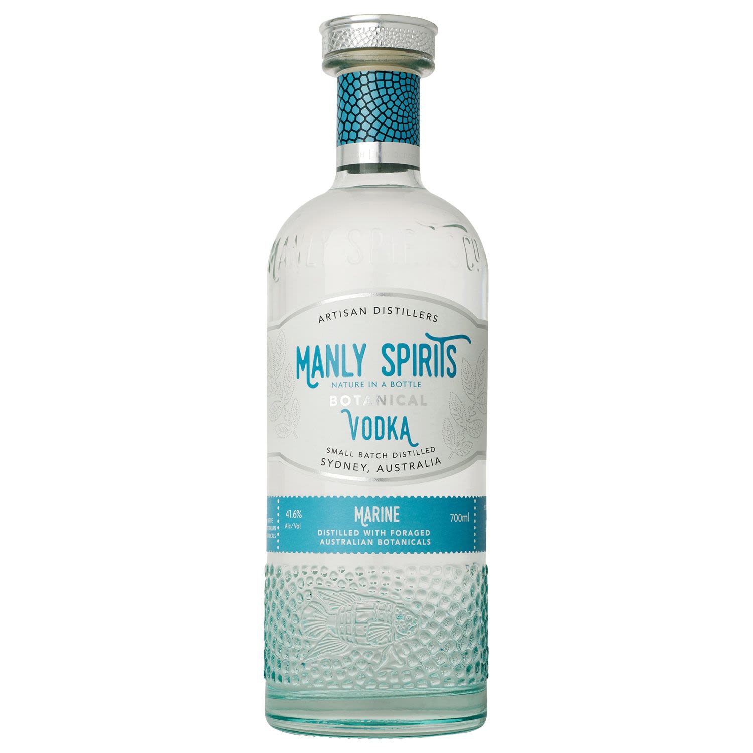 Manly Spirits Marine Botanical Vodka 700mL Bottle