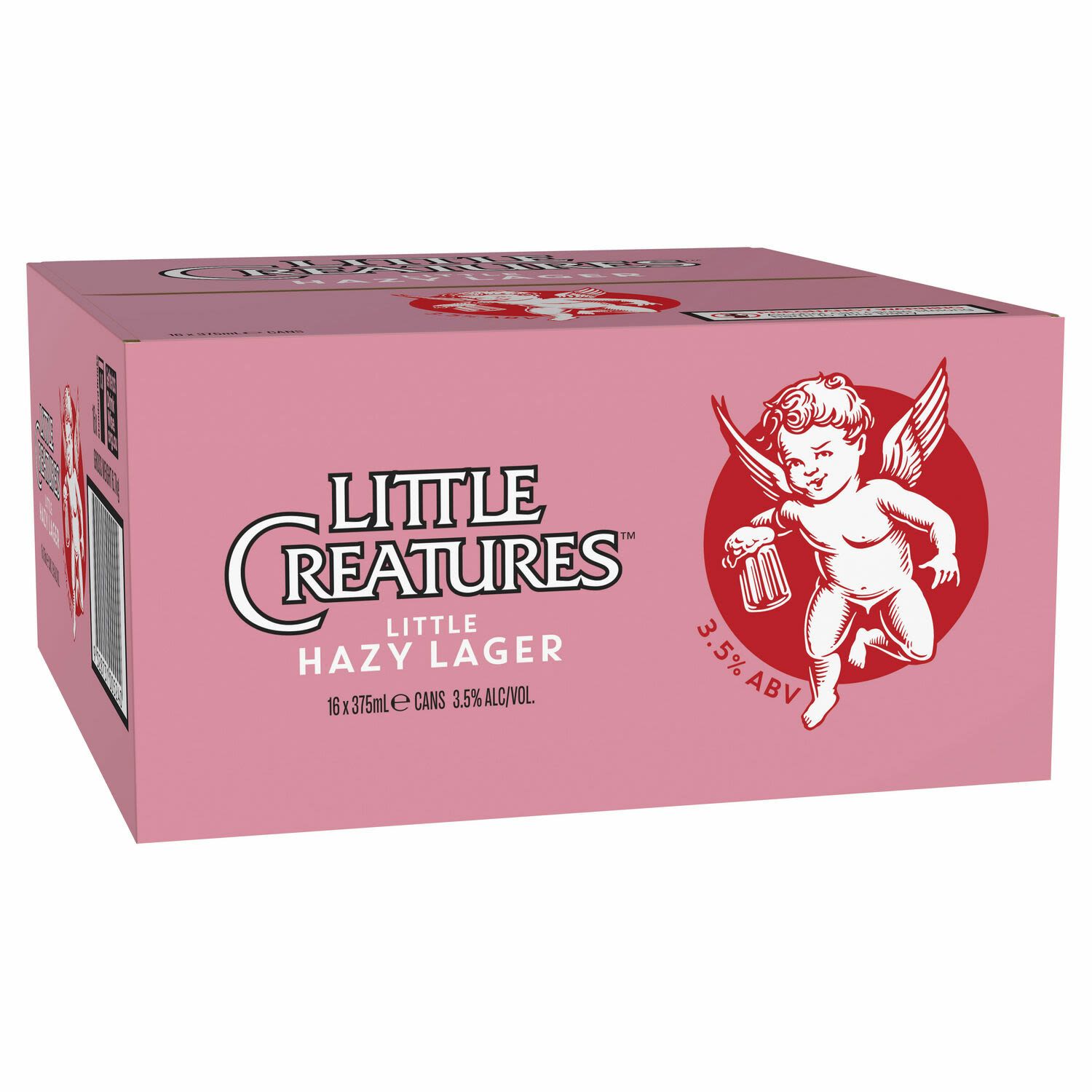 Little Creatures Hazy Mid Can 375mL 16 Pack