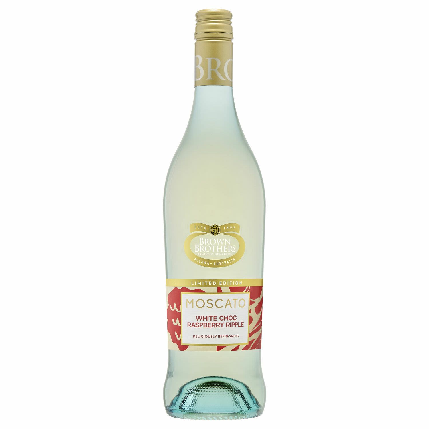 Brown Brothers Moscato White Chocolate & Raspberry 750ml Bottle