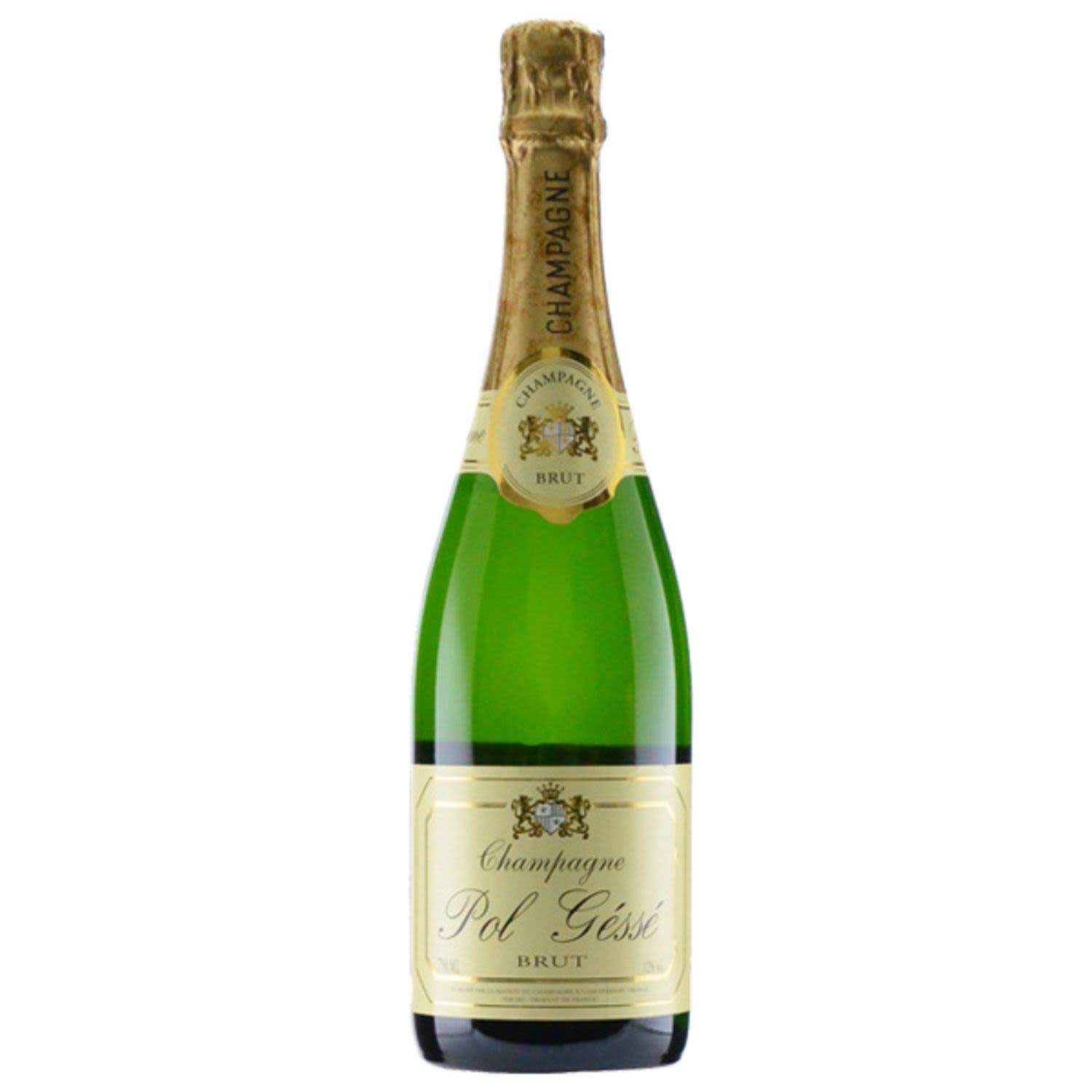 Pol Gesse Brut Champagne NV 750mL Bottle